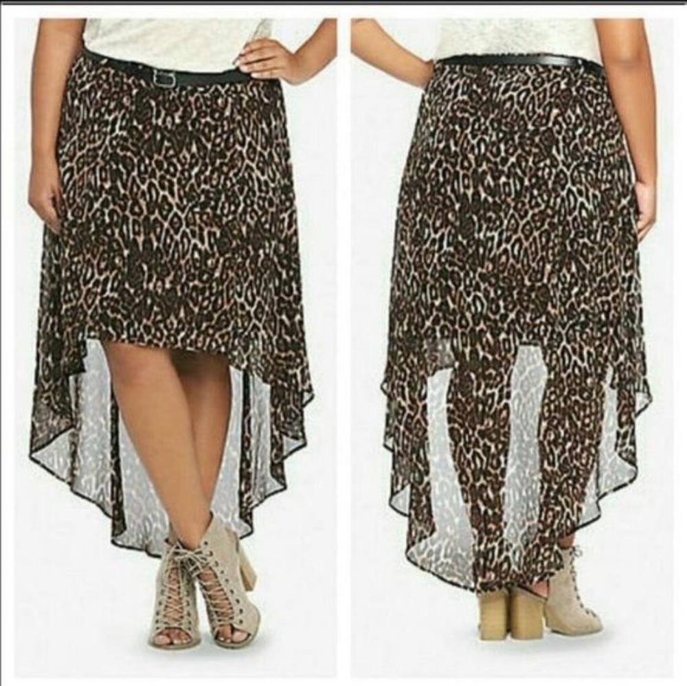 Torrid High Low Skirt